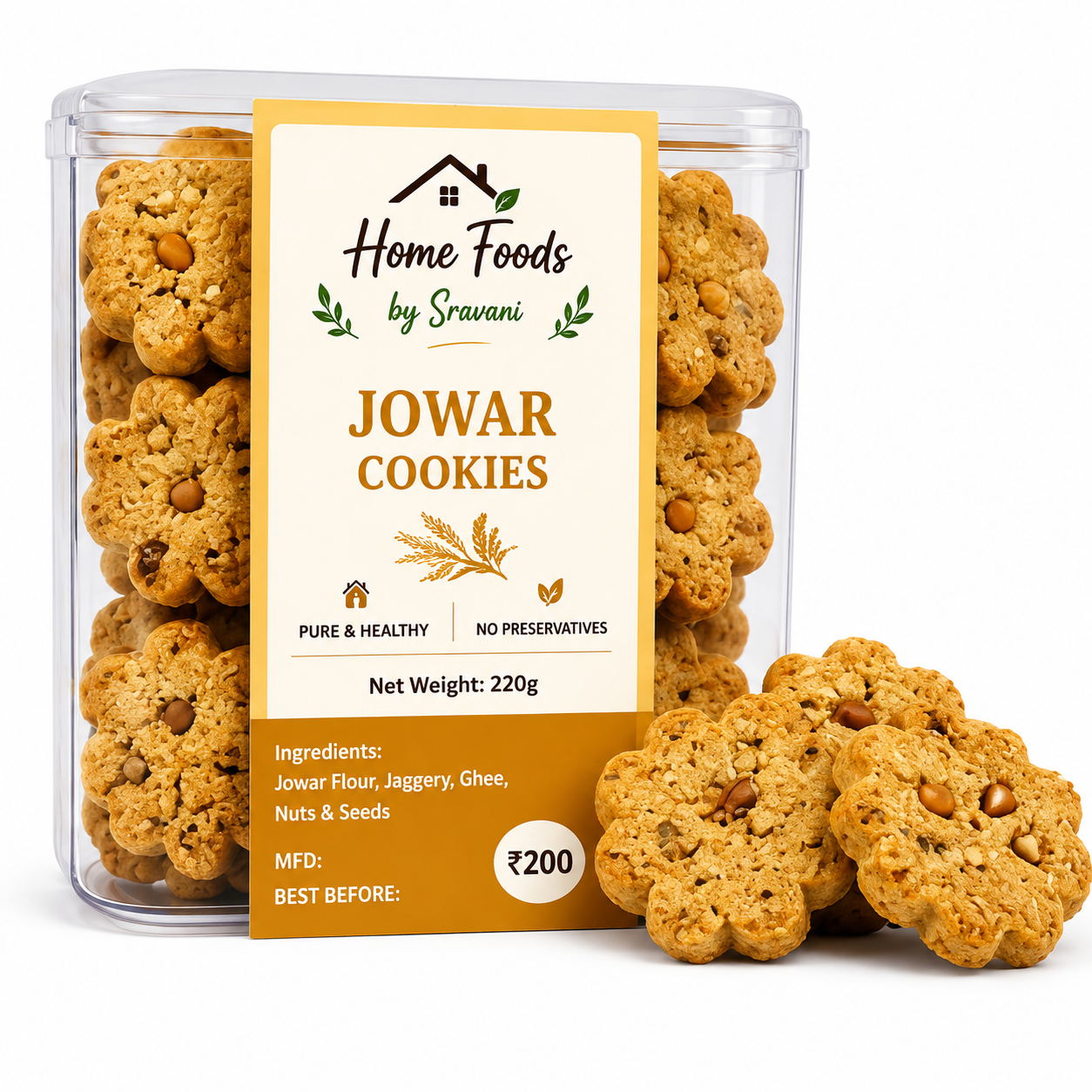 JOWAR COOKIES